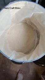 Multi Size Home Brew Filter Bag For All Grain Wort Filter With Drawstring Beer Brew Bucket Soft Type Cold Brew Size Can Custom