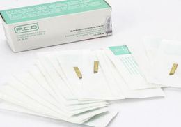 Gamma Ray Sterile PCD 12 pin Microblading Needles for 3D Eyebrow embroidery Permanent Makeup manual blade needles1585548