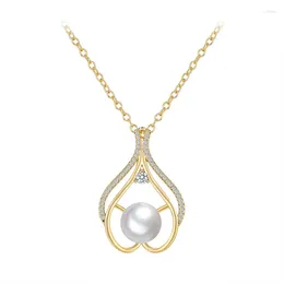 Pendant Necklaces Wedding Jewellery Accessories Imitation Pearls Necklace For Women Valentine's Day Gift