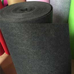 3mm Felt Fabric Hard Stiff Non-woven Cloth Sewing Patchwork DIY Handmade Bag Storage Box Materials Halberd Grey Feltro by Yard