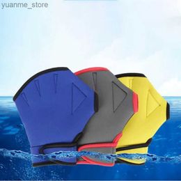 Diving Accessories 1 pair of diving inflatable woven gloves diving gloves swimming training gloves swimming diving scratch waterproof hand prote Y240419 7J9Q