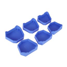 2Pcs 3 Sizes Dental Model Base Set Dental Mold Plaster Base Denture Tray Oral Hygiene Care Dental Lab Former Base Kit dental lab