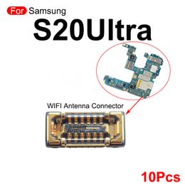 10Pcs For Samsung Galaxy S20 Ultra Wifi Signal Antenna Connector LCD FPC Plug Main Board Mainboard Flex Replacement Part