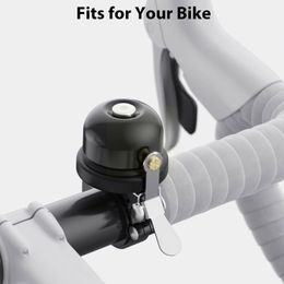 Bicycle Bell For Airtag Air Tag Hidden Anti-theft Gps Tracker Waterproof 22-25mm Bike Handlebar Diameter Bike Bell Ho S3t6