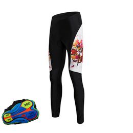Mountain Downhill Bike Tights Ciclismo Sweatpants Bicycle Pants MTB Gel 20D Padding Popular Men's Off Road Cycling Long Trousers