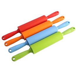 silicone roller rolling pin kitchen supplies dumpling skin rolling pin baking tool pressing noodle stick