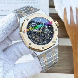 U1 Top AAA Black Skeleton Men's Automatic Mechanical Watch 42MM Diver Sports Steel Band Movement Watch montre de luxe