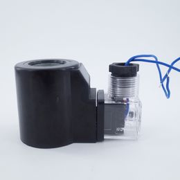 Oil hydraulic valve coil Inner Diameter 20mm Height 53mm 24V 12V DC round type solenoid