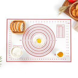 Silicone Baking Mat Rolling Kneading Pad Pastry Tools Pizza Dough Non-Stick Silicone Mat for Kitchen Fondant Dough Rolling Mat