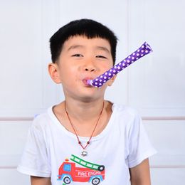 10Pcs/Lot Children's Birthday Party Noise Makers Dots Blowouts Festival Funny Prop Pinata Kids Party Favours Gift Horn Whistle