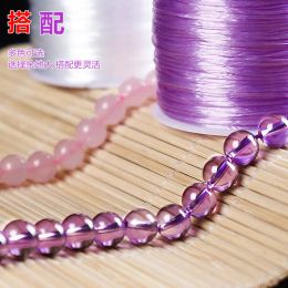 50m/roll Strong Stretchy Beading Colourful Elastic Crystal String Cord Wire Thread Rope for Jewellery Making DIY Bracelets