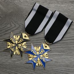 Blue Black Max Pour Le Merite German Prussian Military Medal Badge