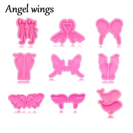 DY1031 Shiny Mini Bird/Swan/Cat/Dolphin Silicone Moulds Epoxy DIY Resin Charms Mold, Sugarpaste Craft Chocolate Fondant Cake Mould