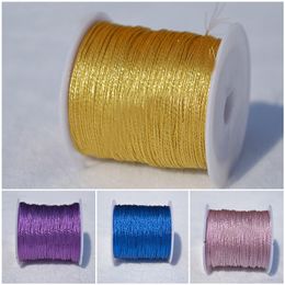 0.2/0.4/06/0.8mm Waxed Cord Waxed Thread Cord String Strap Necklace Rope Beads for Jewellery Making DIY Bracelet