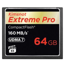 Cards Kimsnot Extreme Pro Memory Card Compact Flash Card 32GB 64GB 128GB 256GB CF Card Compactflash High Speed 160mb/s 1067x UDMA 7