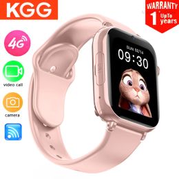 Watches 4G Smart Watch Kids Sim Card LBS WiFi Location Tracker SOS Video Call Camera Waterproof Smartwatch For Children