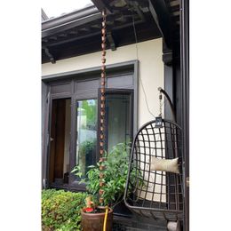 2.6m Copper Rain Bell Drainage Chain