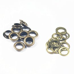 200 sets of 5/6/8 mm metal eyelet scrapbook embellishment clothing clothes bags shoes DIY leather decorative accessories