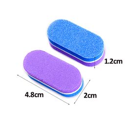 10/25/50PCS Double-sided Mini Nail Files For Manicure Blocks Sponge Curve Sanding Nails Polishing Buffer Files Nails Accessories