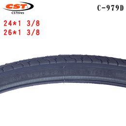 CST Mountain Bike Tyre C979D 24 26Inch Steel Wire 24 26 27*1 3 / 8 Anti Slip Wear Resistant Bicycle Tyre