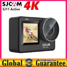 Cameras SJCAM SJ11 Active Dual Screen Action Camera H.264 4K 30FPS AntiShake Ultra HD Video Live Streaming GYRO WiFi Remote Sports DV