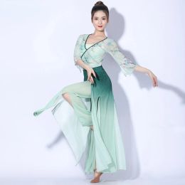 New Classical Dance Costume National Dance Performance Wear Classic Adult Female Elegant Chinese Folk Costume Hanfu Clothing