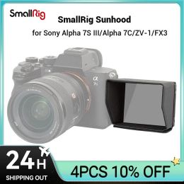 Megaphone Smallrig Sunhood for Sony Alpha 7s Iii/alpha 7c/zv1/zve10/fx3 Camera Nylon Easy to Take on and Removed Accessori 3206