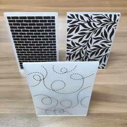 (24 Styles) Tree Pattern Embossing Folders for Paper 3D Scrapbooking Cutting Dies Templates Album Cards Making Supplies