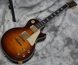 Custom Electric Guitar Tobacco Sunburst CST19032209GD In stock Shipped out Quickly5705789