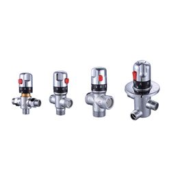 G3/4 &G1/2 Ceramic Standard Thermostatic Mixing Valve Temperature Control Valve for Solar Water Heater Valve Parts