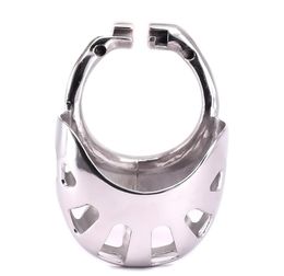 Male Cockrings Penis Rings For Stainless Steel Cock Cage Scrotum Bondage Belt Accessories2319383