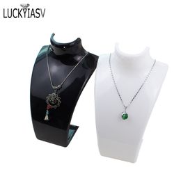 New and Hot Sale Three Colours 20*13.5*6cm Mannequin Necklace Jewellery Pendant Display Stand Holder Show Decorate Retail