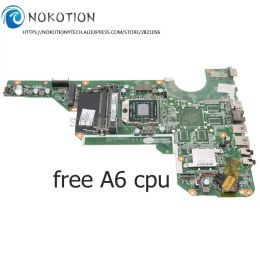 Motherboard NOKOTION DA0R53MB6E0 DA0R53MB6E1 683029501 683029001 For HP Pavilion G42000 G6 G62000 G72000 Laptop Motherboard free A6 cpu