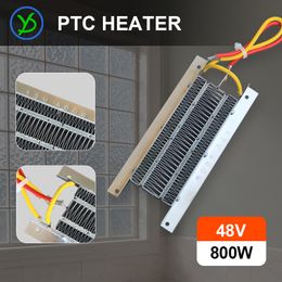 PTC ceramic air heater 48V 800W conductive type constant temperature ceramic Aluminium