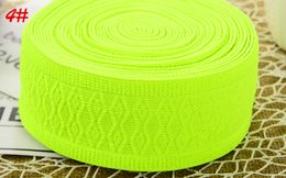 Soft Elastic Band Multirole Rubber Latex Thread Jacquard Weave Sewing Lace Trim Waist Band Garment Accessory Elastic Ribbon