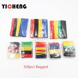 Polyolefin Set Shrink Assortment Heat Shrink Tube Insulated Cable Sleeve 2: 1Tube Set Bagged and Boxed heat shrink tubing pvc