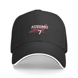 Ball Caps Atsumu #7 Inarizaki Volleyball Team Baseball Cap Sun Hat Luxury For Men Women's