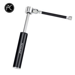 PCycling Mini Bicycle Pump Aluminium Alloy Cycling Hand Air Pump Ball Tyre Inflator MTB Mountain Road Bike Pump 120PSI For AV/FV