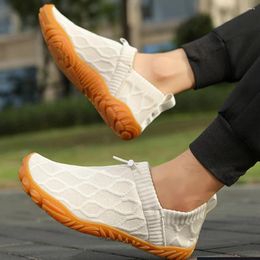 Walking Shoes Mens Work Anti Slip Breathable Wear-resistant Comfortable Running Sneakers Lightweight For Outdoor Travel