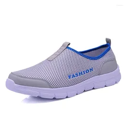 Casual Shoes Summer Sneaker Men Footwear Running Shoe Lightweight Slip-on Sandal Zapatos De Hombre Breathable Mesh Vulcanized