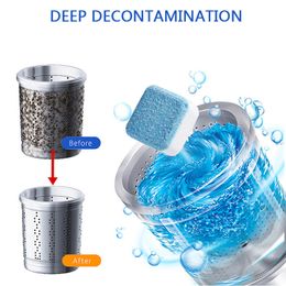 1Pc Washing Machine Deep Cleaner Effervescent Tablet Removes Sediments Of Dirt Eliminates Bad Smells Home Cleaning Tools