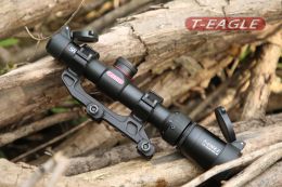 Compact Scope TEAGLE SR 1.5-5X20 HK Mil Dot Reticle Sniper Airsoft Hunting Riflescopes Turret Reset Lock Tactical Optical Sight