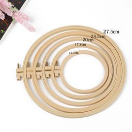 1Pcs/lot 9-27.5cm Plastic Frame Embroidery Hoop Ring DIY Needlecraft Cross Stitch Machine Round Loop Hand Household Sewing Tools