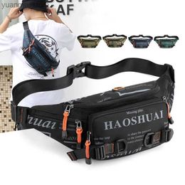 Sport Bags Outdoor waist bag waterproof waist bag running waist bag jogging waist bag zippered waist bag mobile phone bag nylon waist bag Y240410