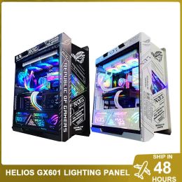 Towers ARGB Lighting Panel Kit for ROG Helios Case,DIY GX601 Sticker,MOD PC Gamer Cabinet Lightboard AURA SYNC Mirror Plate