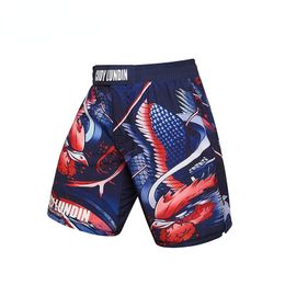 Adult Martial Arts Clothing Men's Camouflage Shorts Free Fight Wear-resistant Muay Thai Sanda Boxing Training Suit Mma Shorts