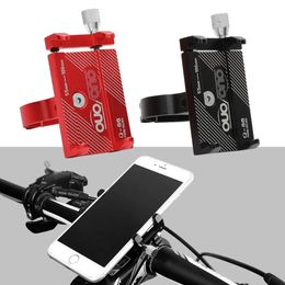 OUO Bicycle Phone Holder Bike Handlebar Mobile Phone Stand Aluminium MTB Road Bike Mount Bracket Accessories