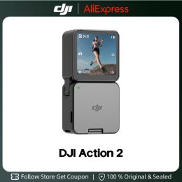 Cameras DJI Action 2 4K/120fps & SuperWide FOV 10m Waterproof HorizonSteady Action Camera Original