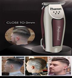 100240V Professional Hair Clipper Electric 01mm Hair Cutting Machine For Men Beard Trimmer Shaver Haircut Clipper2752988