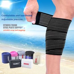 AOLIKES 1Pcs 90*7.5cm Elastic Bandage Sport Knee Support Strap Knee Pads Protector Band Joelheira Ankle Leg Wrist Wrap A-1535